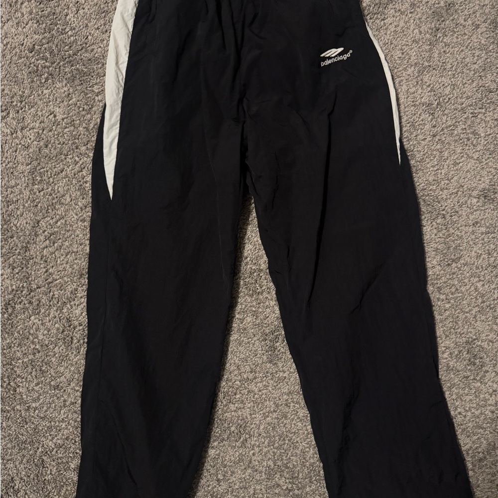 Balenciaga Black and White Joggers